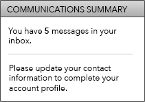 Communications Summary